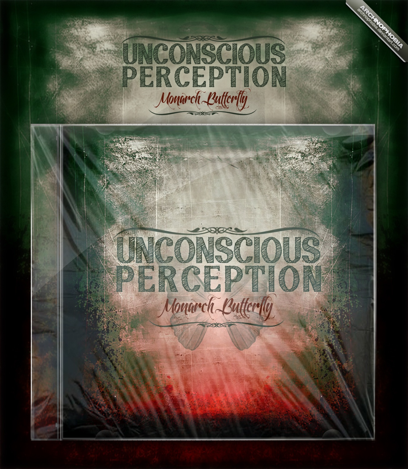 Unconscious Perception: Monarch Butterfly box cover