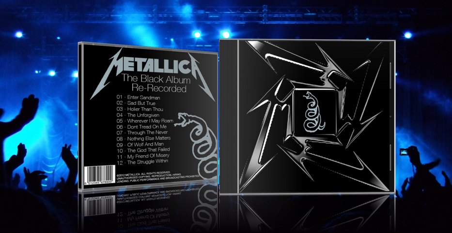 Metallica - The Black Album box cover