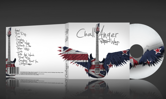 Challanger: Paper Wings album box art cover