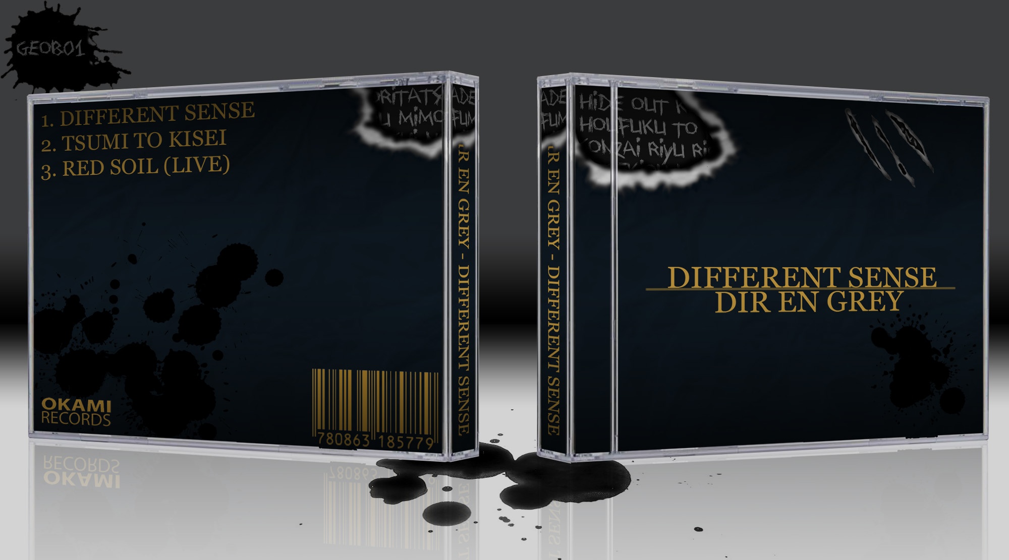 Dir En Grey - Different Sense box cover