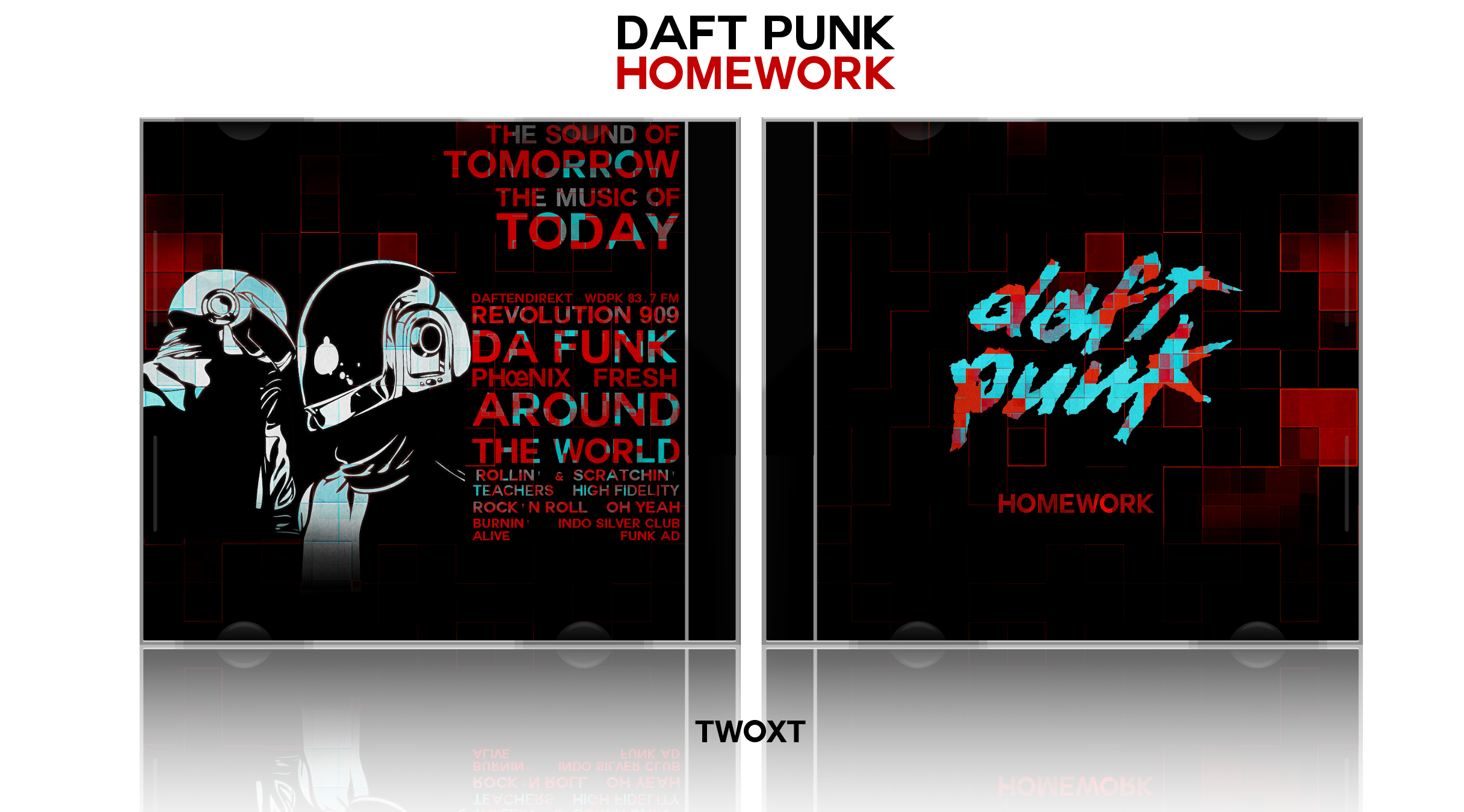 Daft Punk: Homework box cover