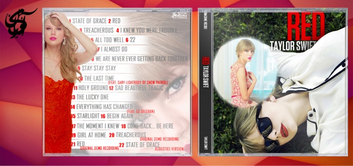 Taylor Swift : RED (Deluxe) box art cover