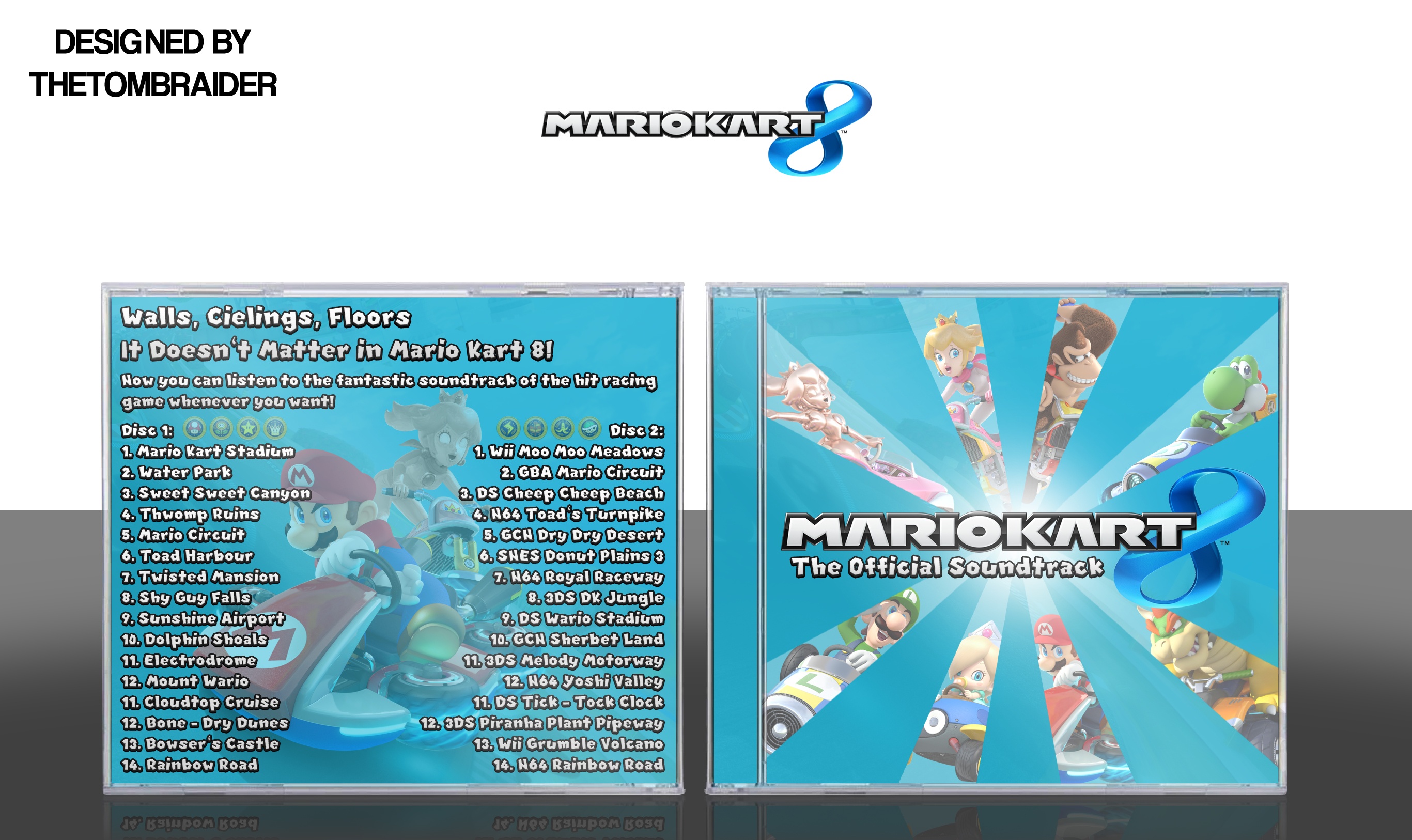 Mario Kart 8 - The Official Soundtrack box cover