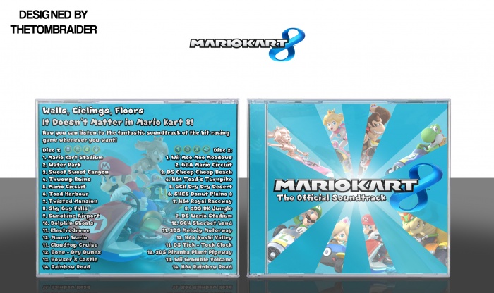 Mario Kart 8 - The Official Soundtrack box art cover