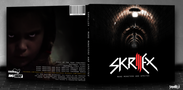 Skrillex: More Monsters And Sprites box art cover