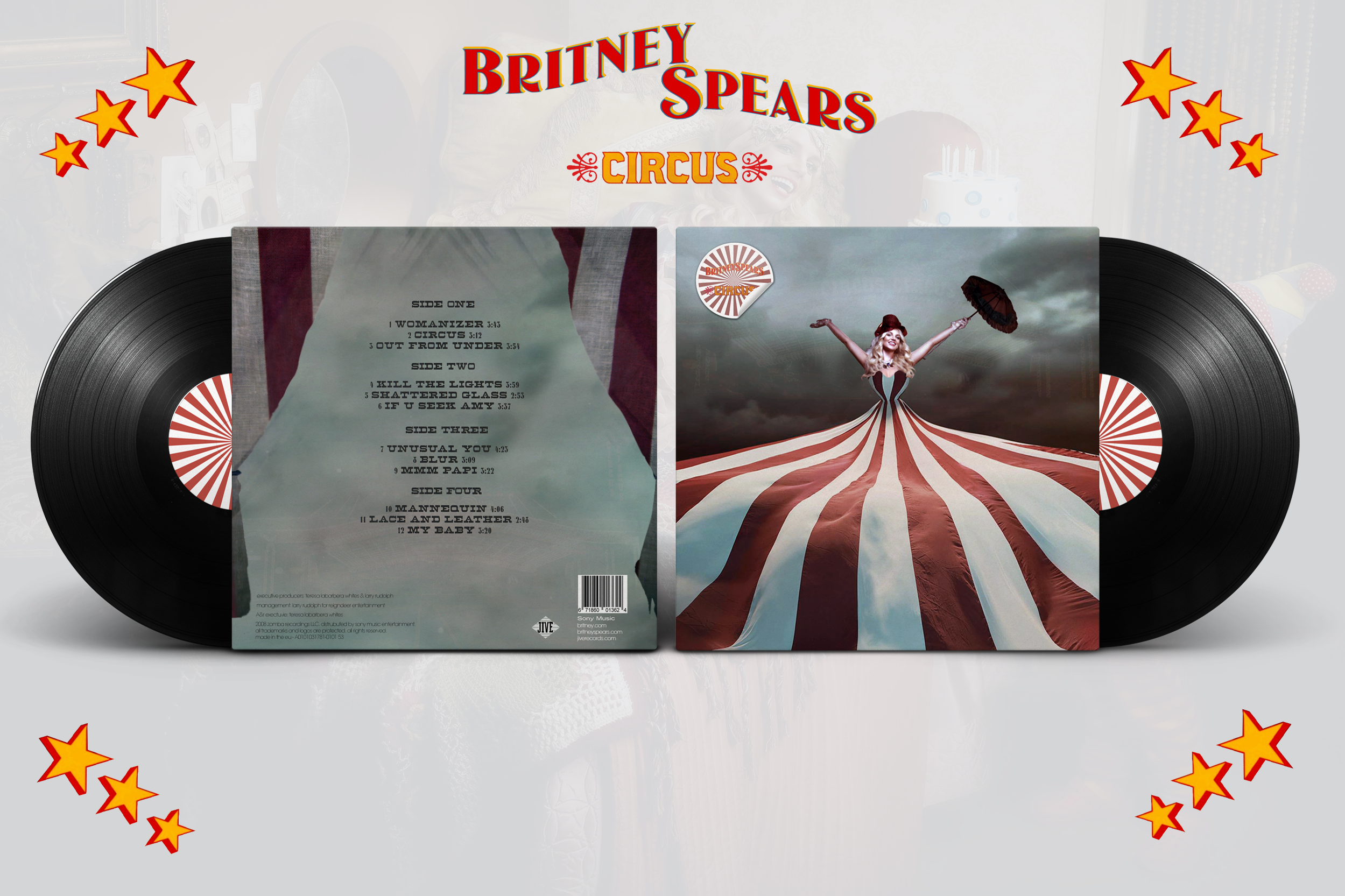 Britney Spears - Circus box cover