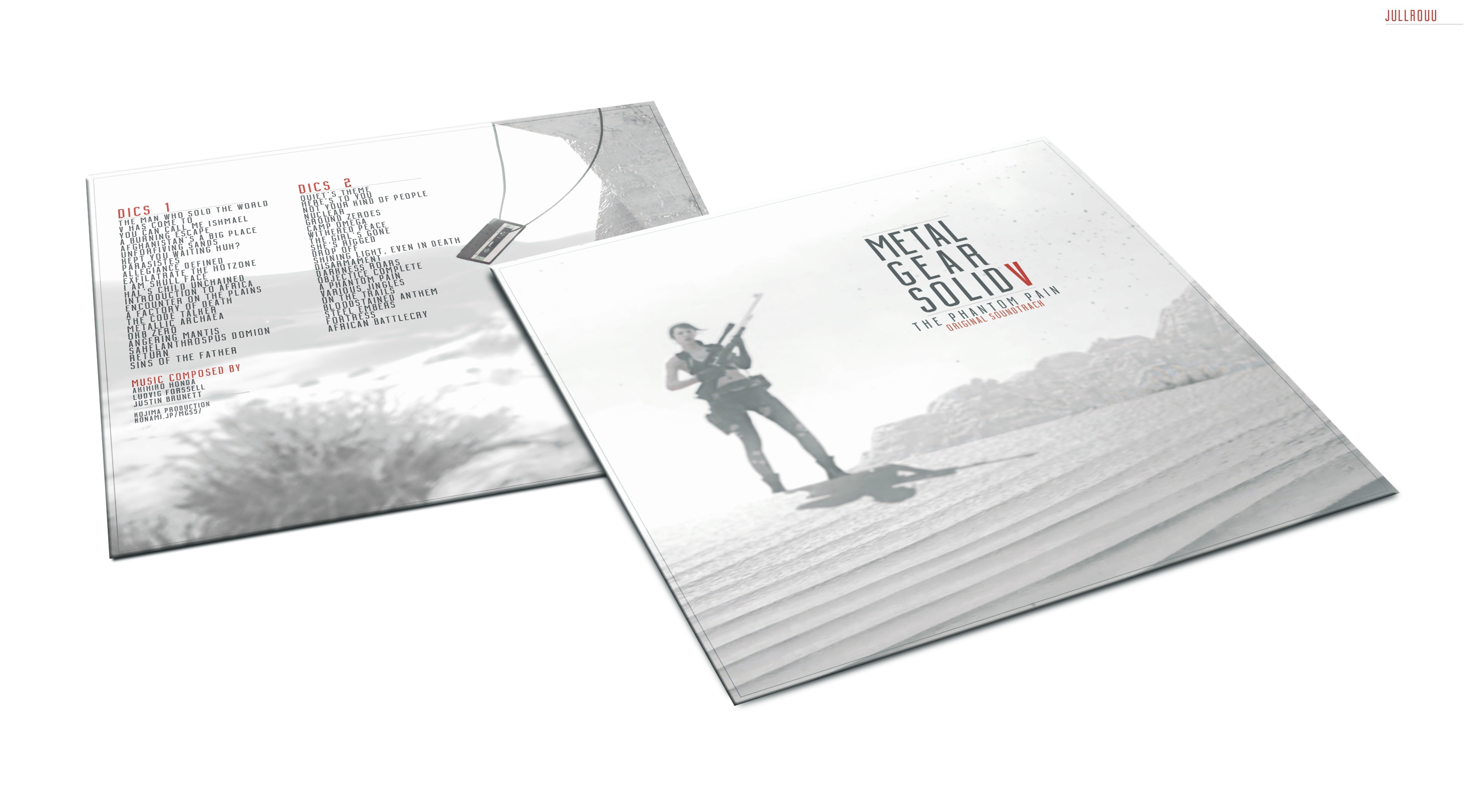 Metal Gear Solid V: The Phantom Pain OST box cover