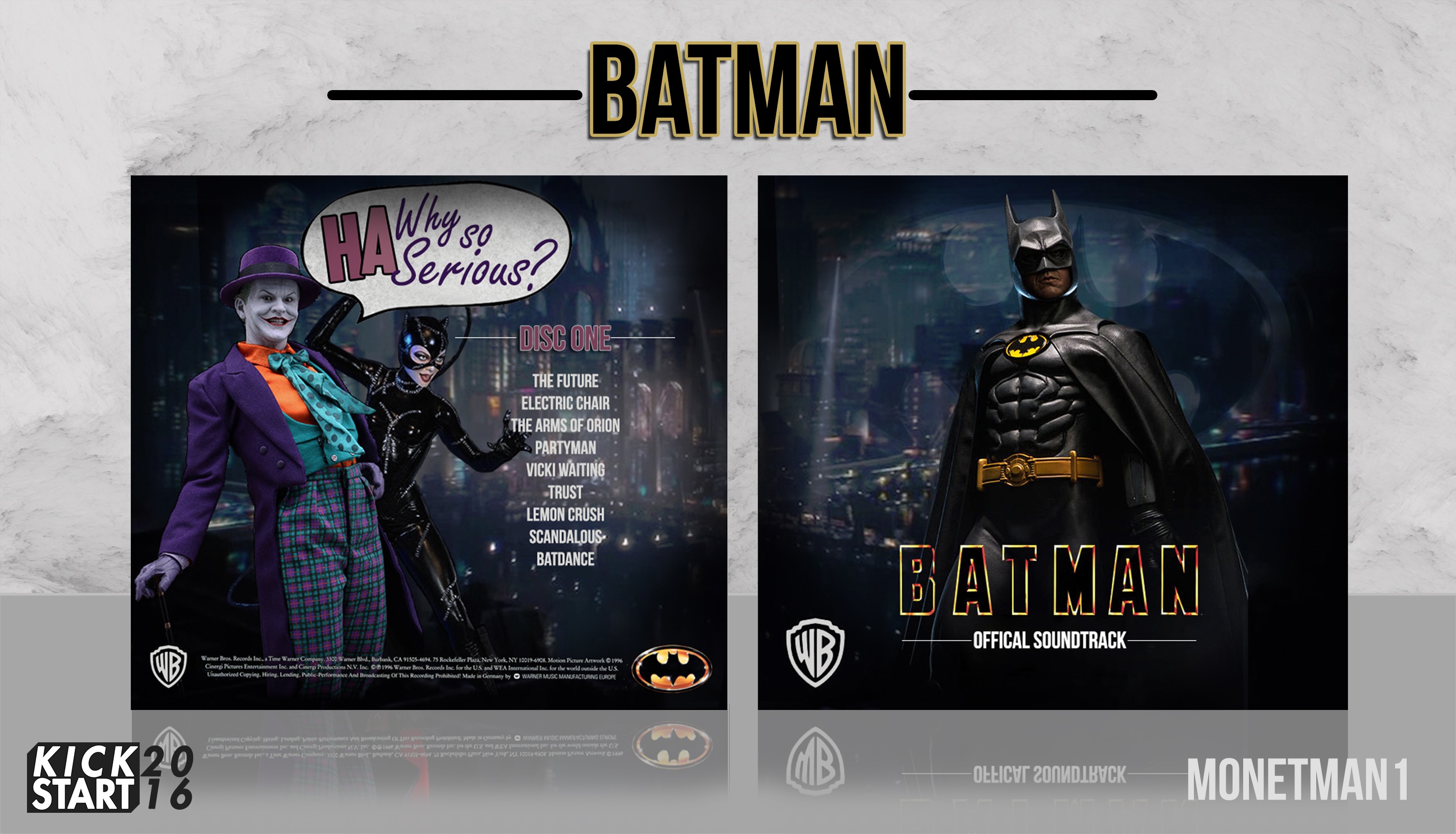 Batman Soundtrack box cover