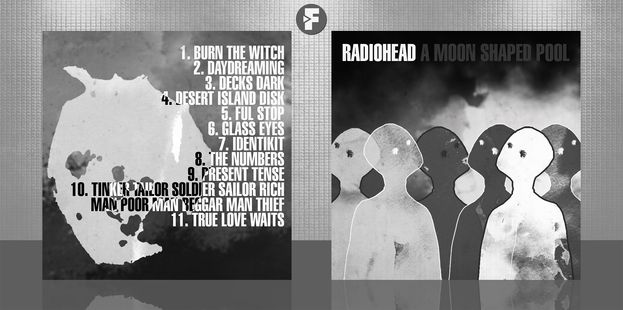 Radiohead - A Moon Shaped Pool box cover