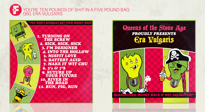 Queens of the Stone Age - Era Vulgaris box art cover