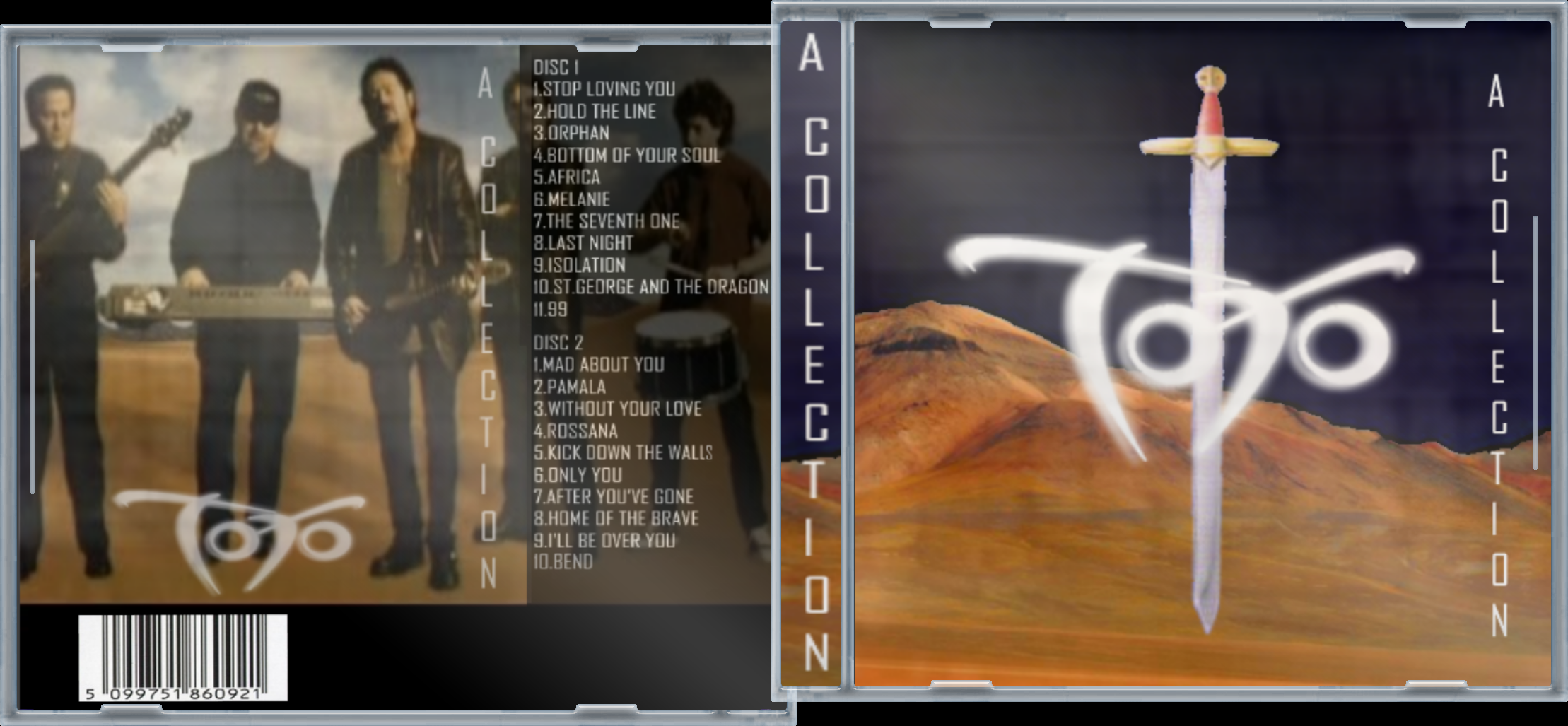 Toto: A Collection box cover