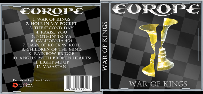 Europe - War of Kings box art cover
