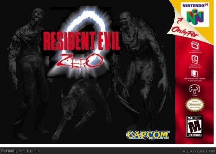 Resident Evil Zero box cover