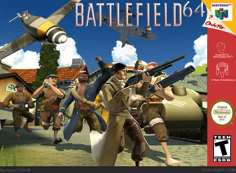 Battlefield 64 box cover