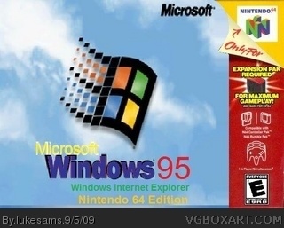 Windows 95 Nintendo 64 Edition box cover