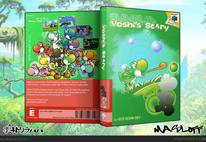 Yoshi's Story box art cover