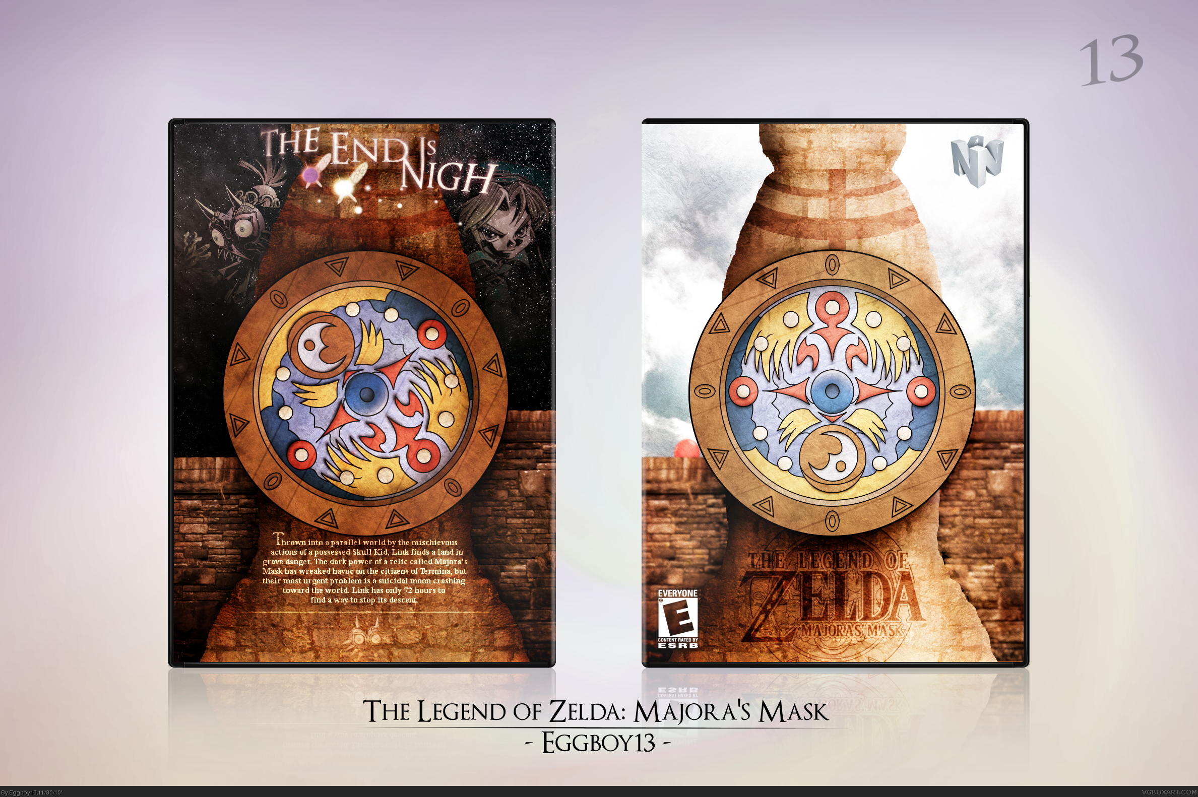 The Legend of Zelda: Majora's Mask box cover
