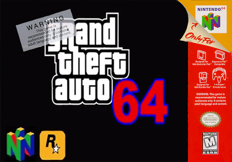Grand Theft Auto 64 box cover