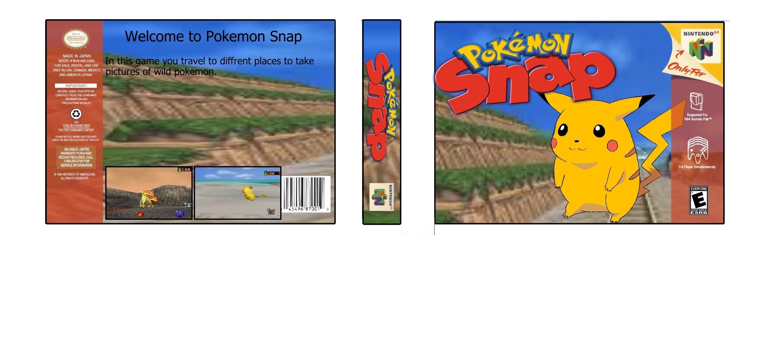 Pokemon: Snap box cover
