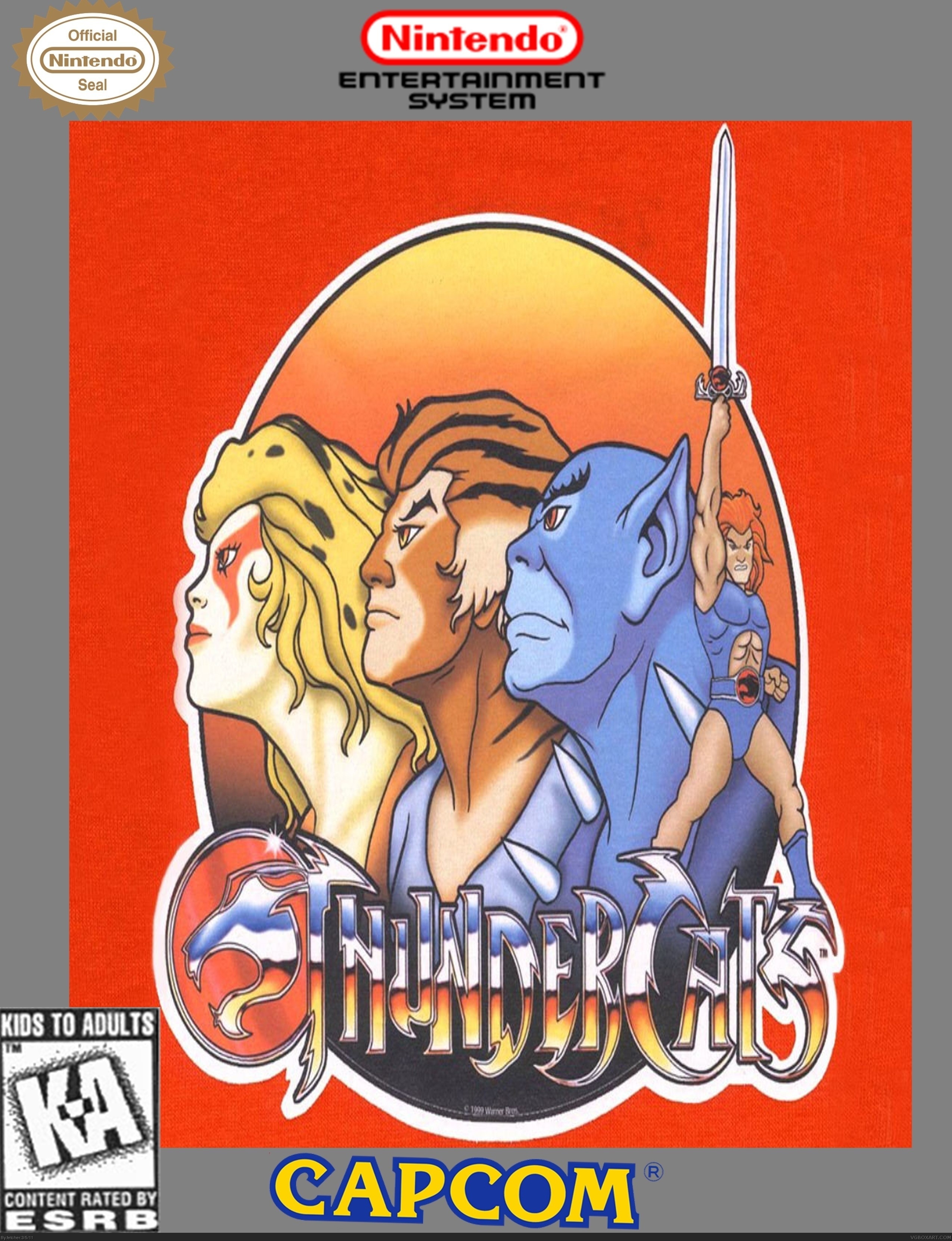 Thundercats box cover