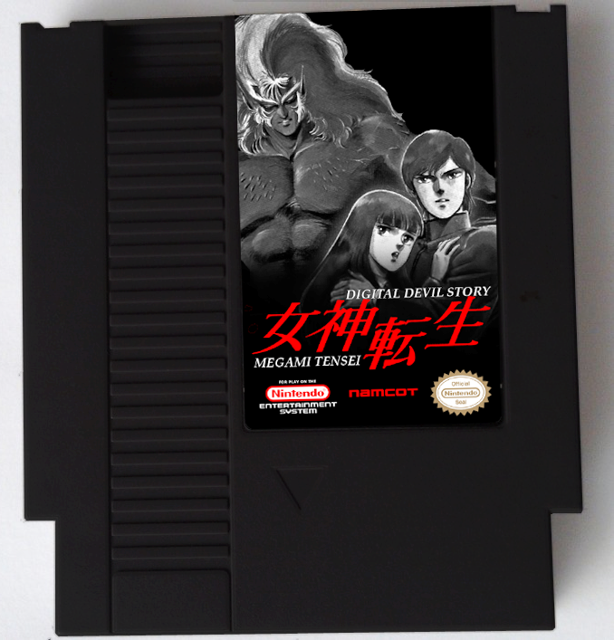 Megami Tensei NES box cover