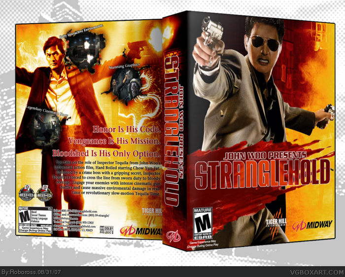 John Woo Presents: Stranglehold box art cover
