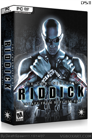 The Chronicles of Riddick: Escape From Butcher Bay box cover