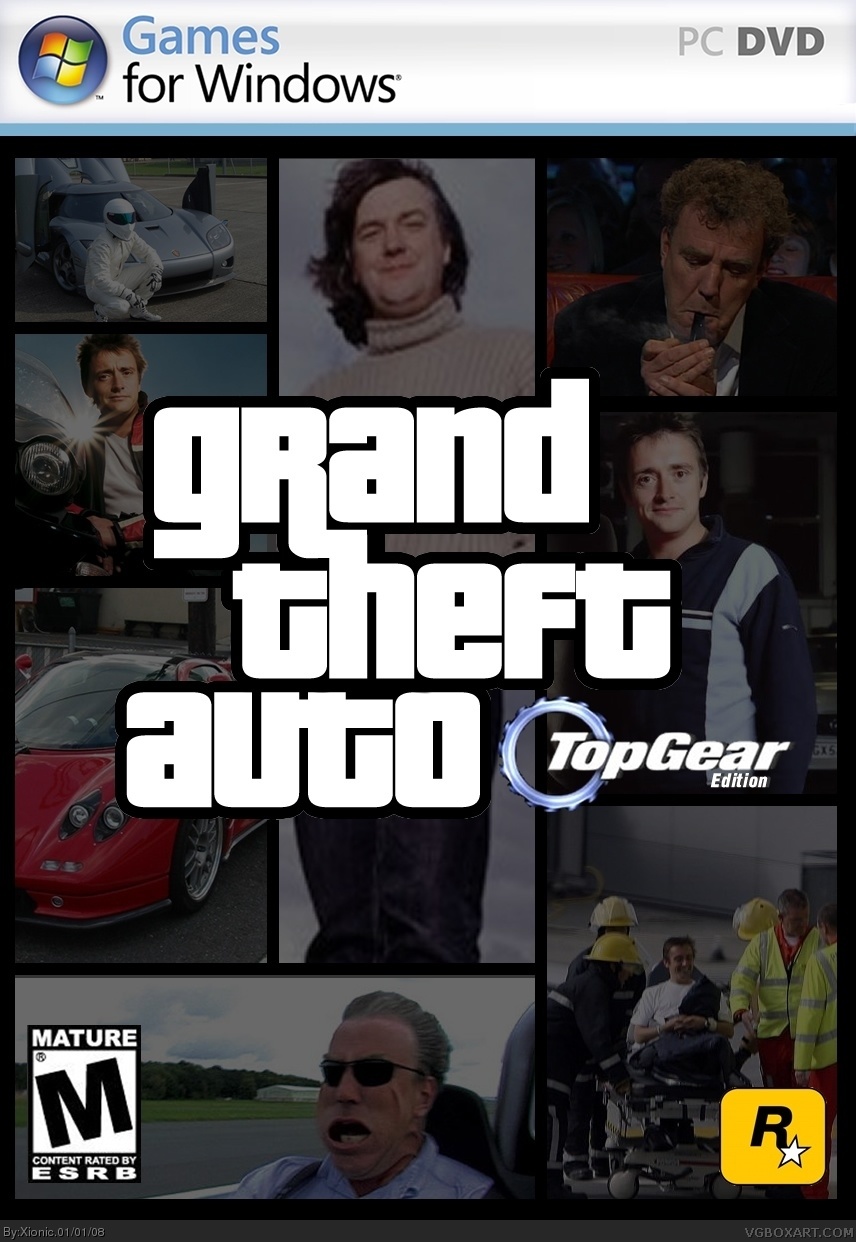 Grand Theft Auto: Top Gear Edition box cover