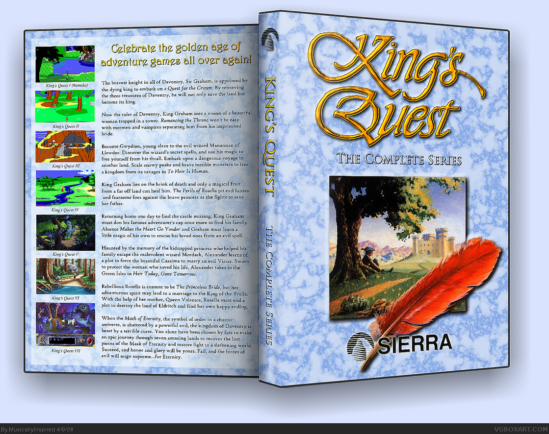 King's Quest Collection box cover