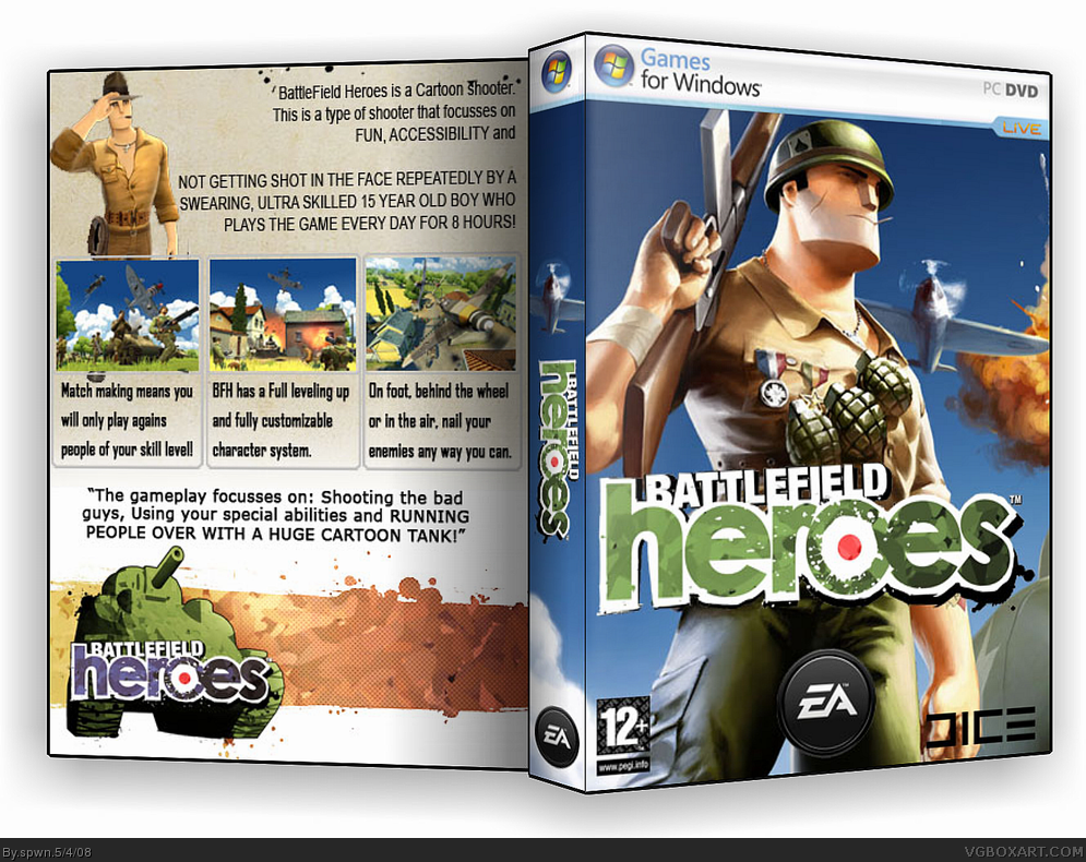 Battlefield Heroes box cover
