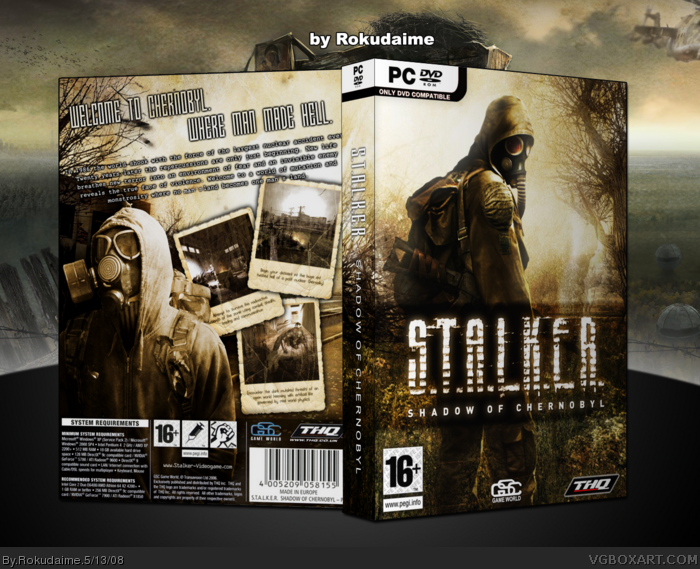 S.T.A.L.K.E.R. Shadow of Chernobyl box art cover