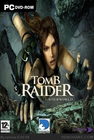 Tomb Raider Underworld box cover