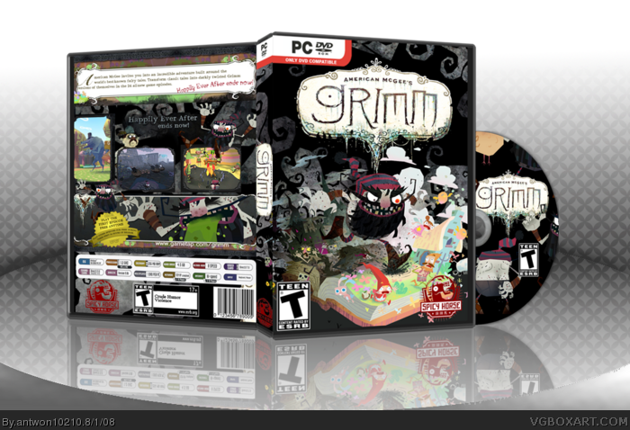 American McGee's Grimm box art cover