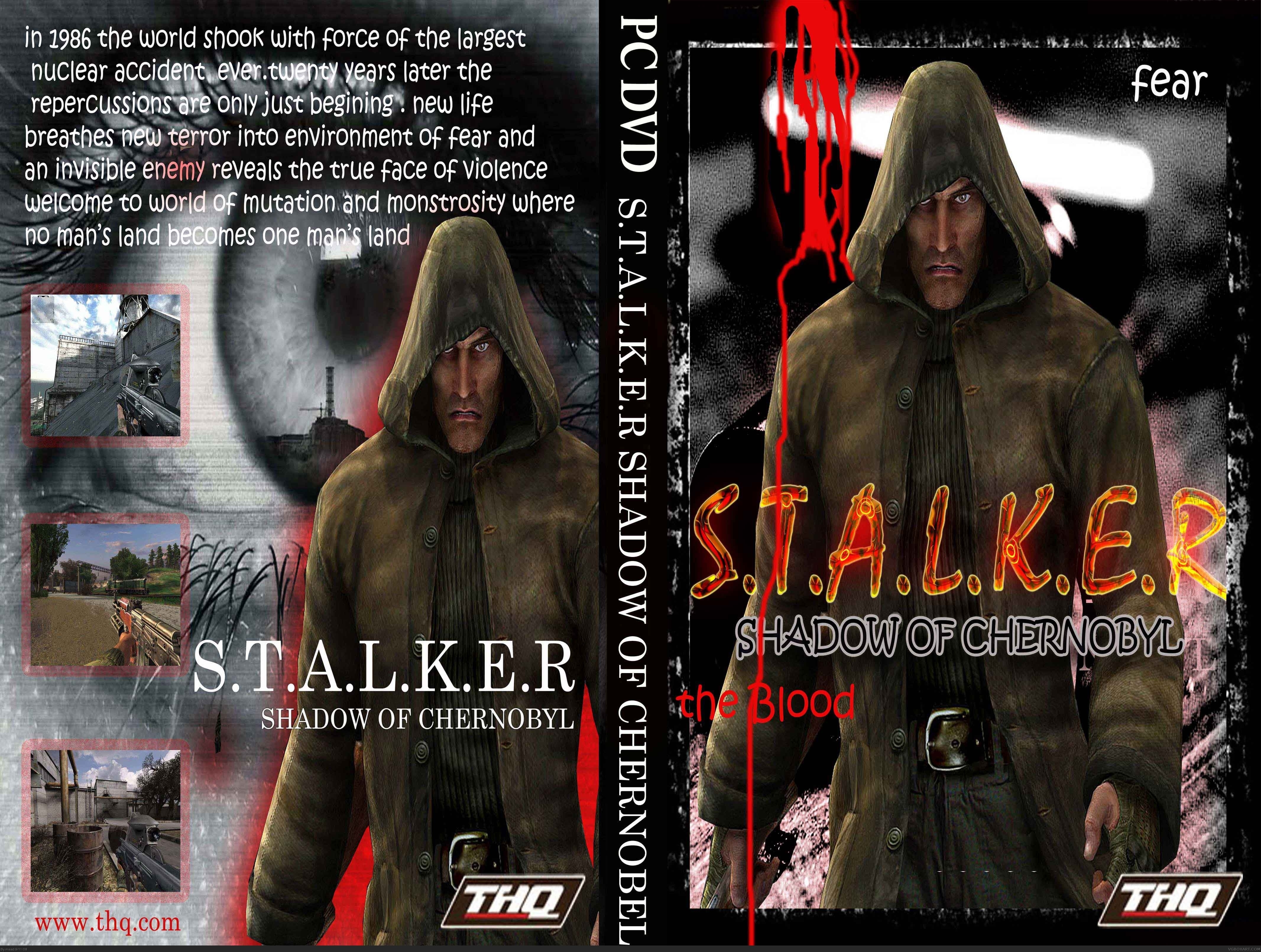 S.T.A.L.K.E.R. Shadow of Chernobyl box cover