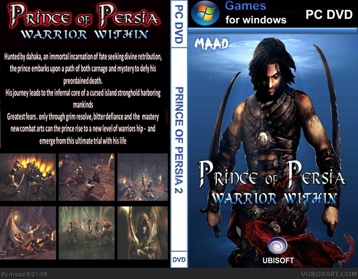 Prince Of Persia: Warrior Within box art cover