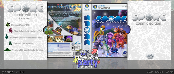 Spore: Cosmic Edition box art cover