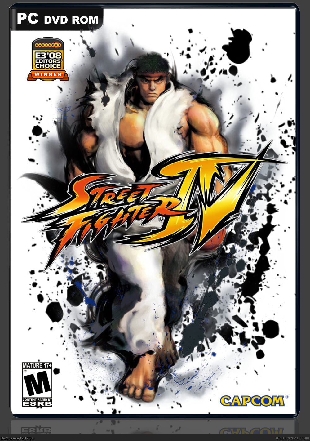 Street Fighter 4 box cover