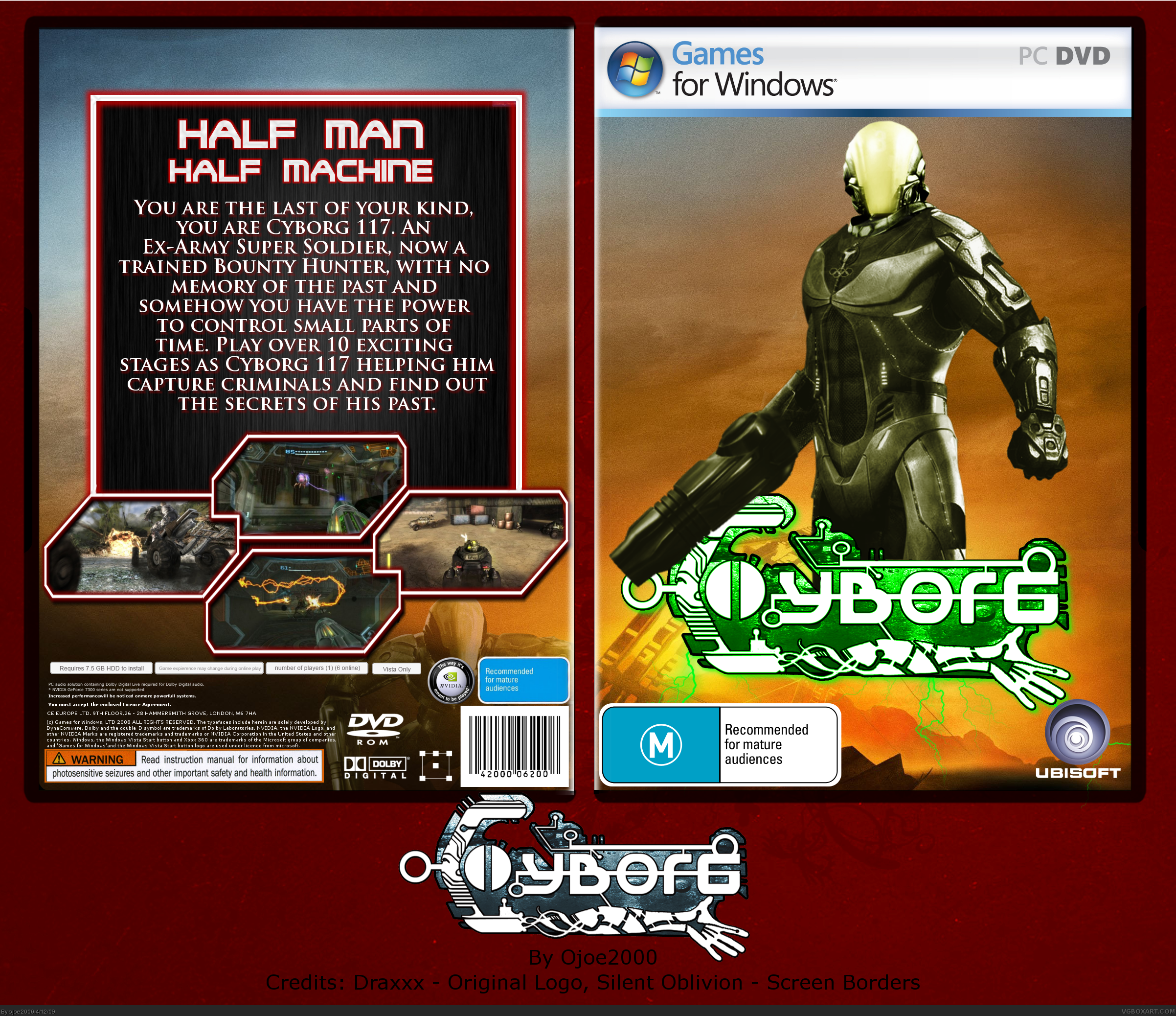 Cyborg box cover
