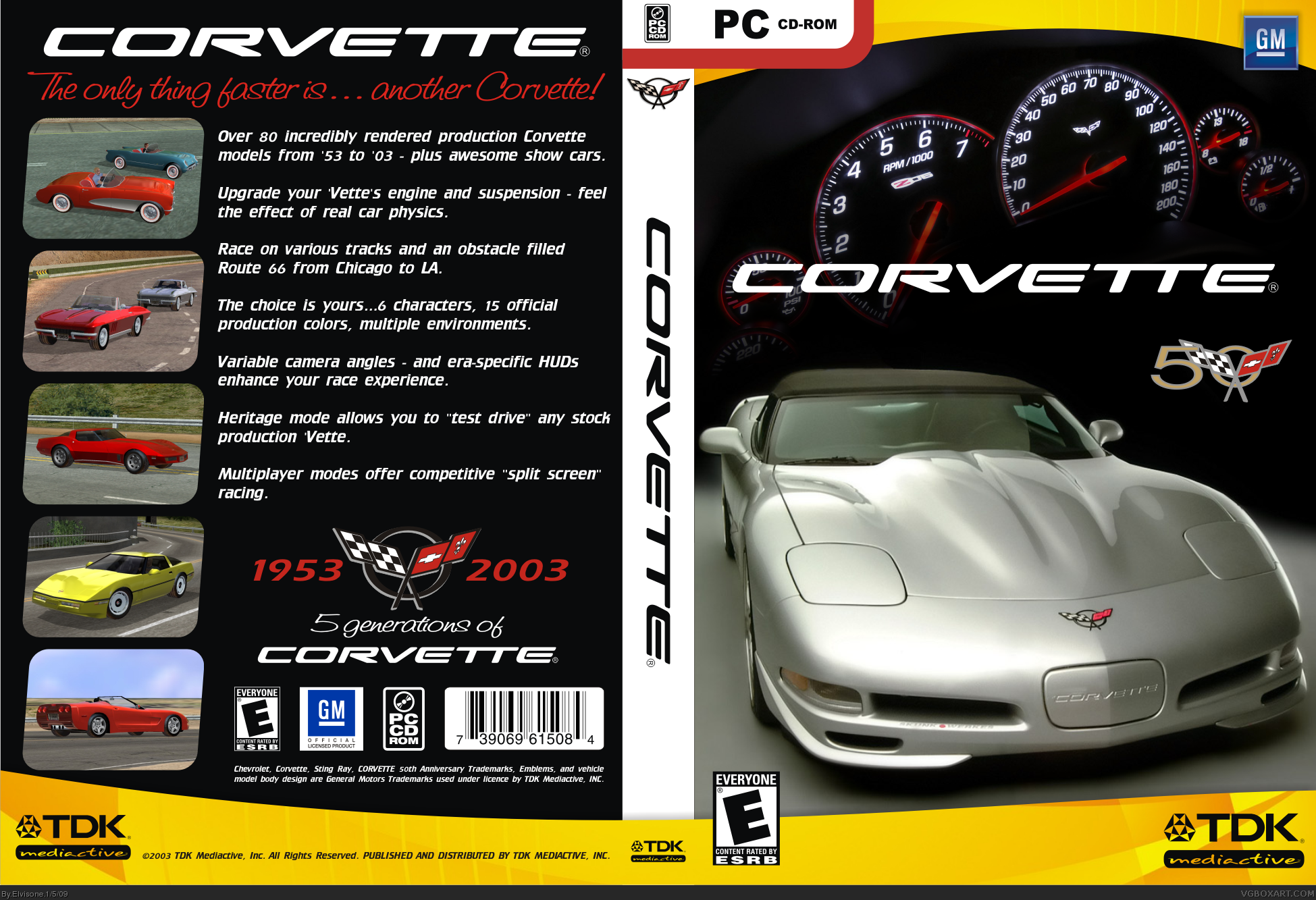 Corvette box cover