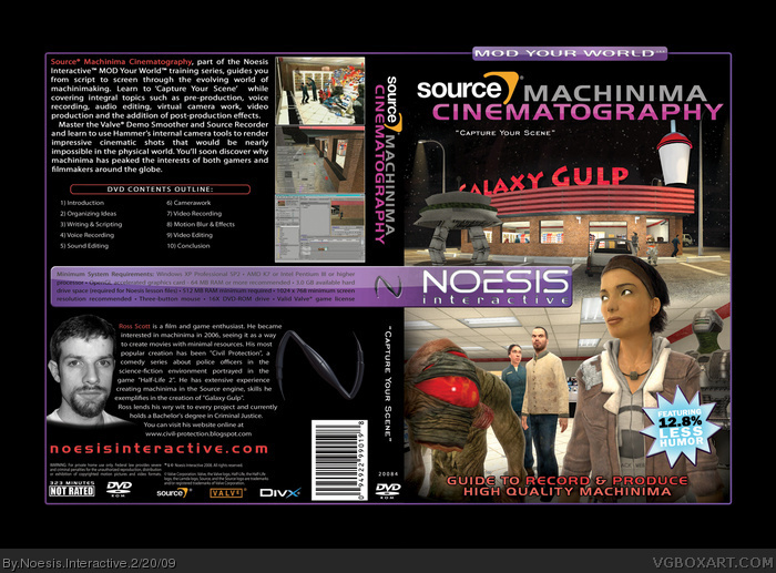 Noesis Interactive-Source Machinima Cinematography box art cover