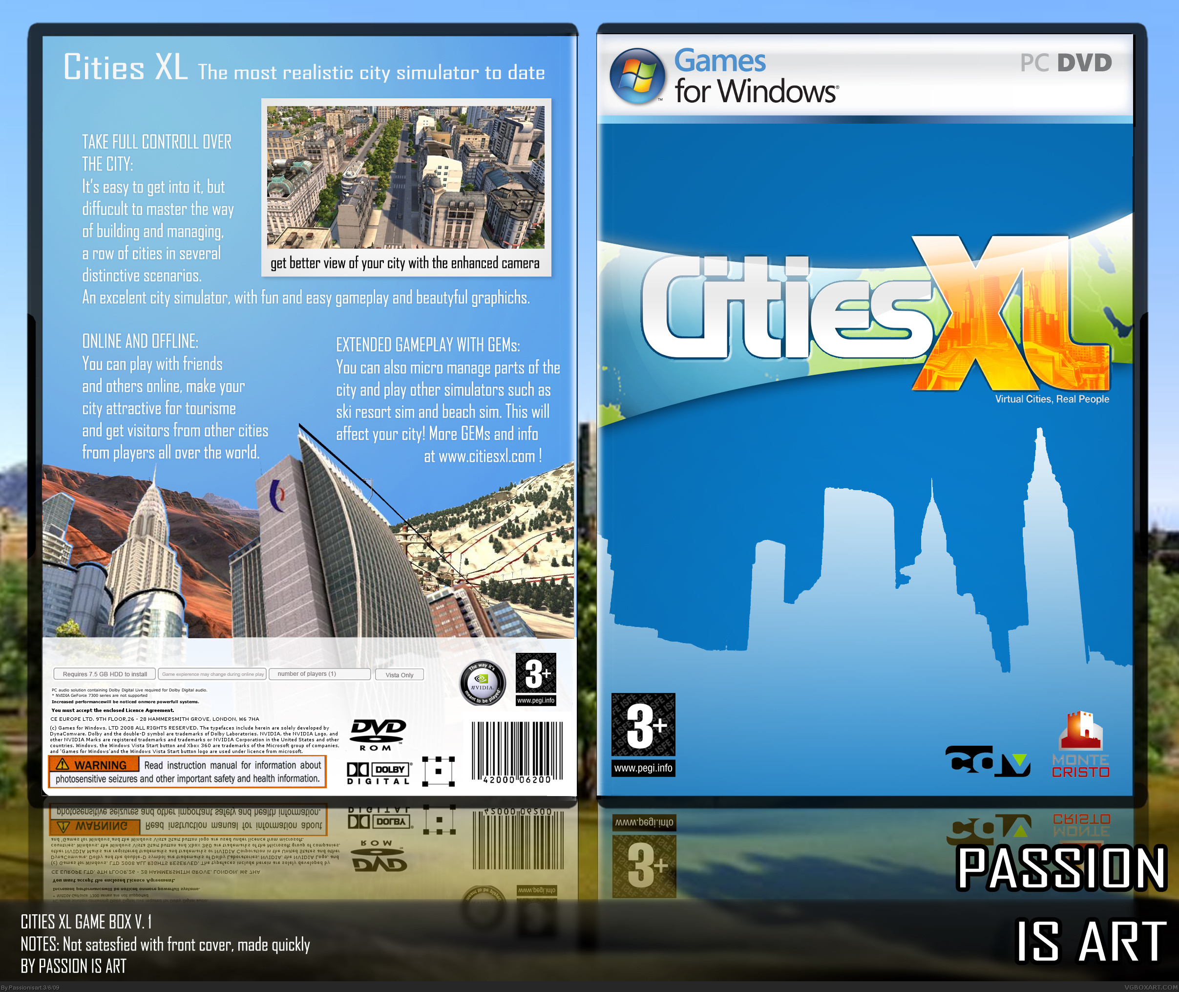 Cities XL box cover