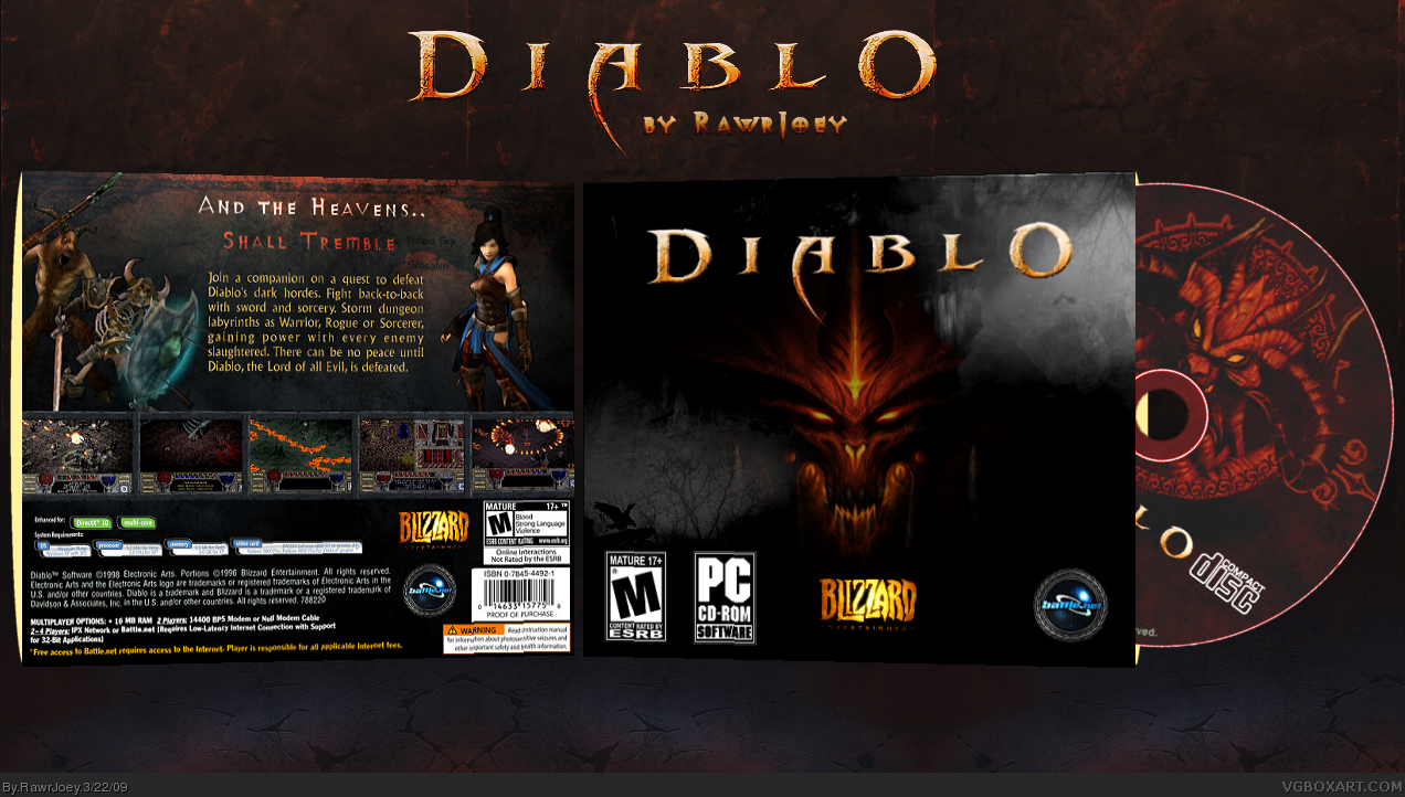 Diablo box cover