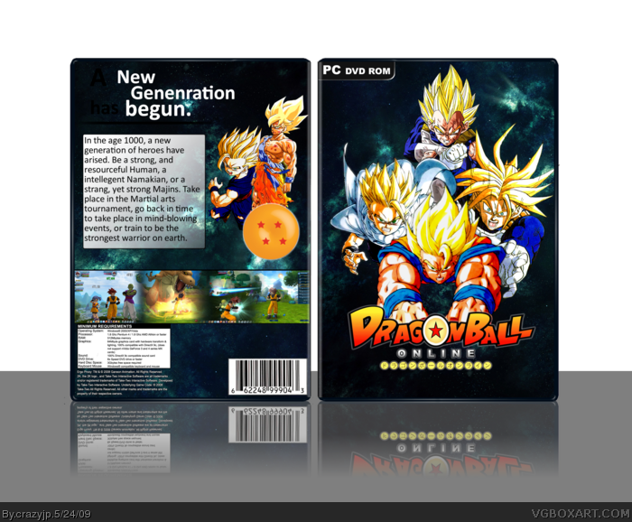 Dragon Ball Online box art cover