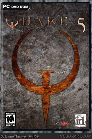 Quake 5 box art cover