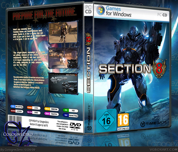 Section 8 box art cover