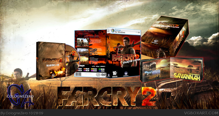 Far Cry 2 Collector's Edition box art cover