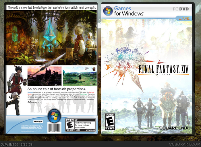 Final Fantasy XIV box art cover