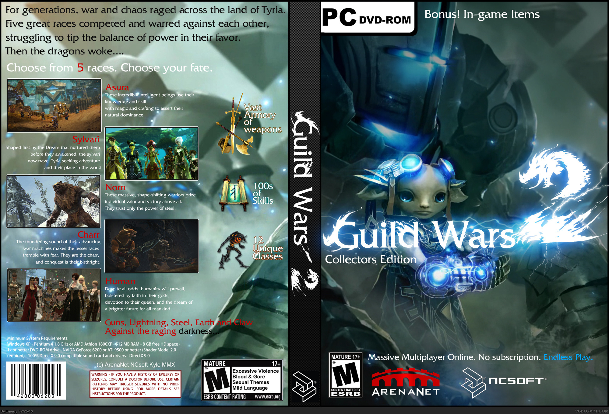 Guild Wars 2 box cover
