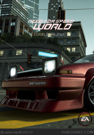 Need for Speed World: Starter Pack - Corolla box cover