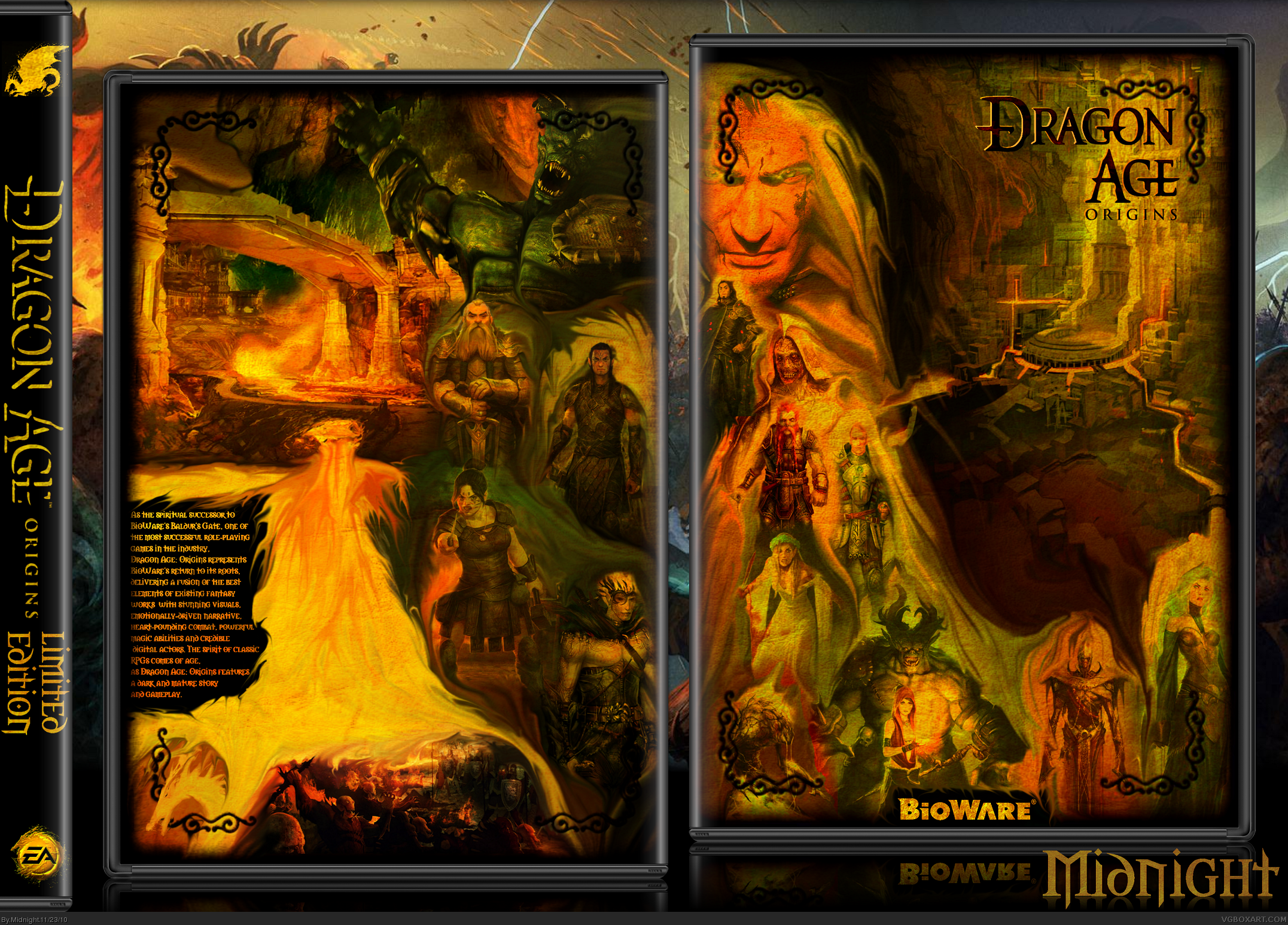 Dragon Age: Origins Limited Edition box cover